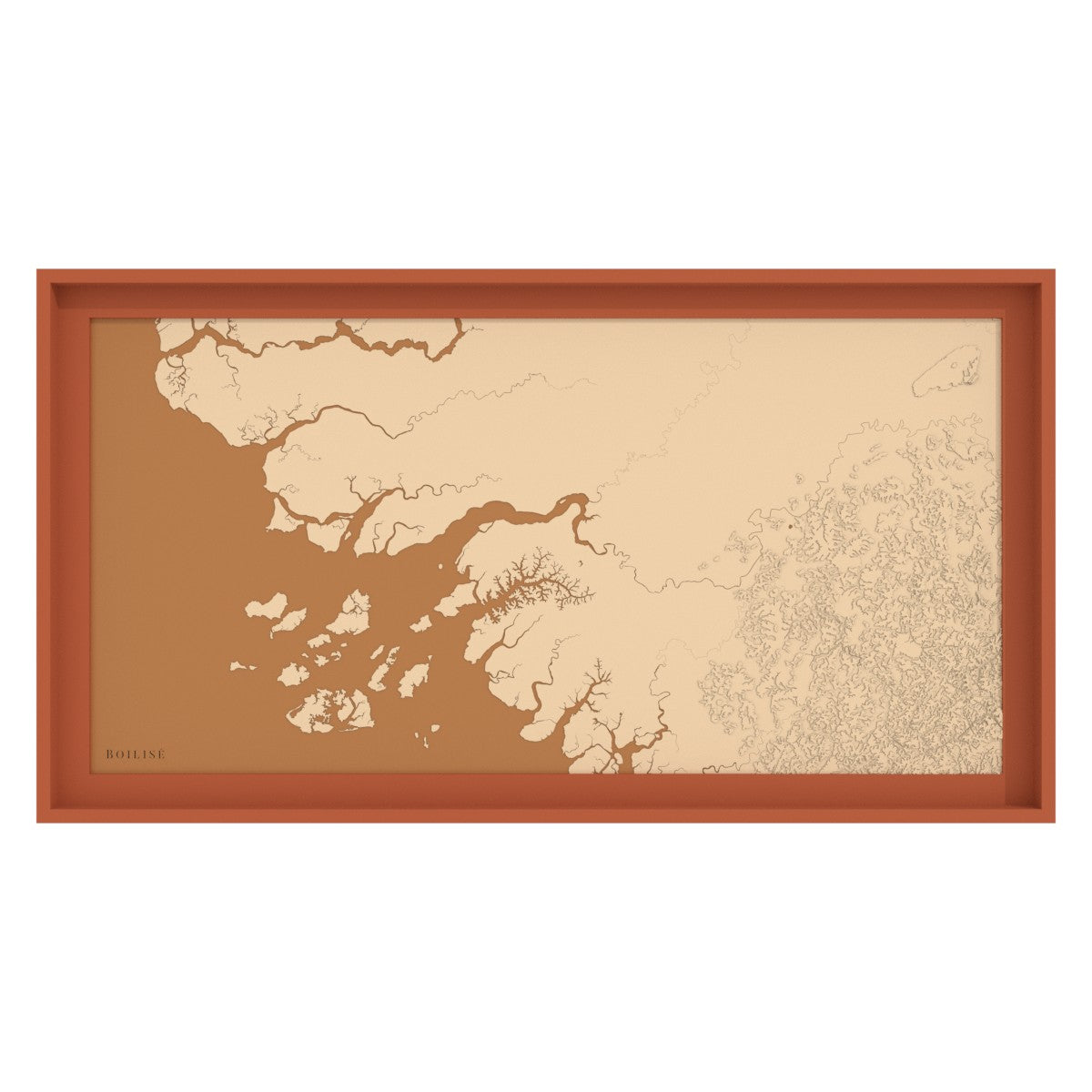 Carte de la Guinée-Bissau
