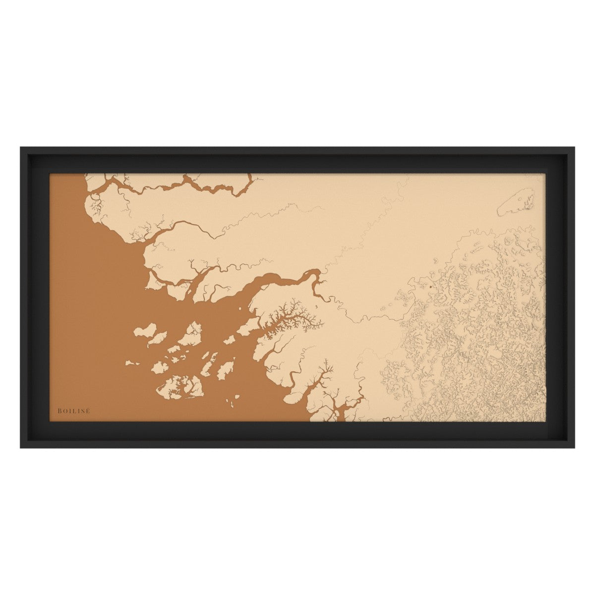 Carte de la Guinée-Bissau