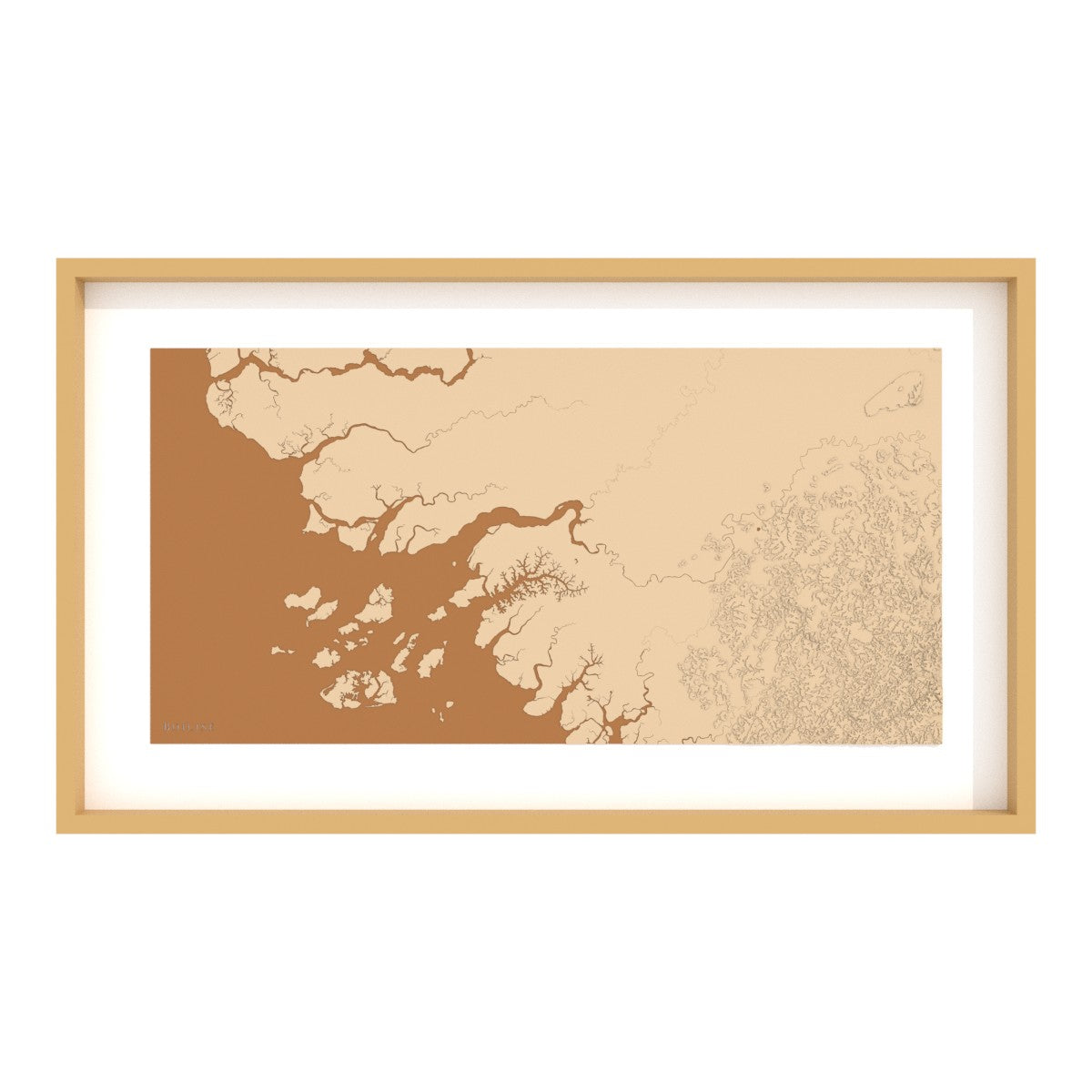 Carte de la Guinée-Bissau