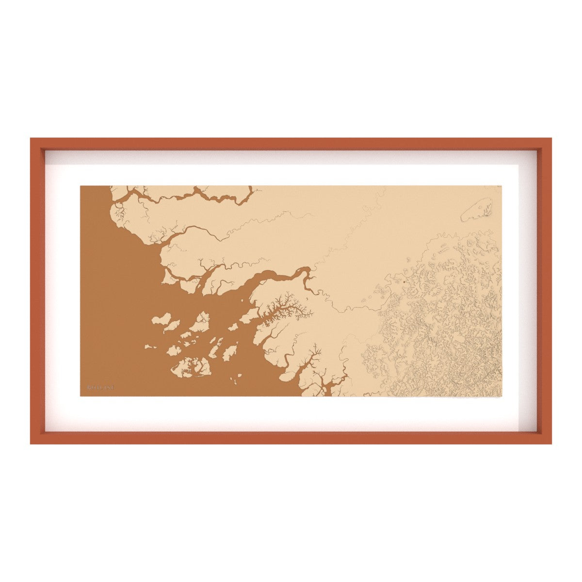Carte de la Guinée-Bissau