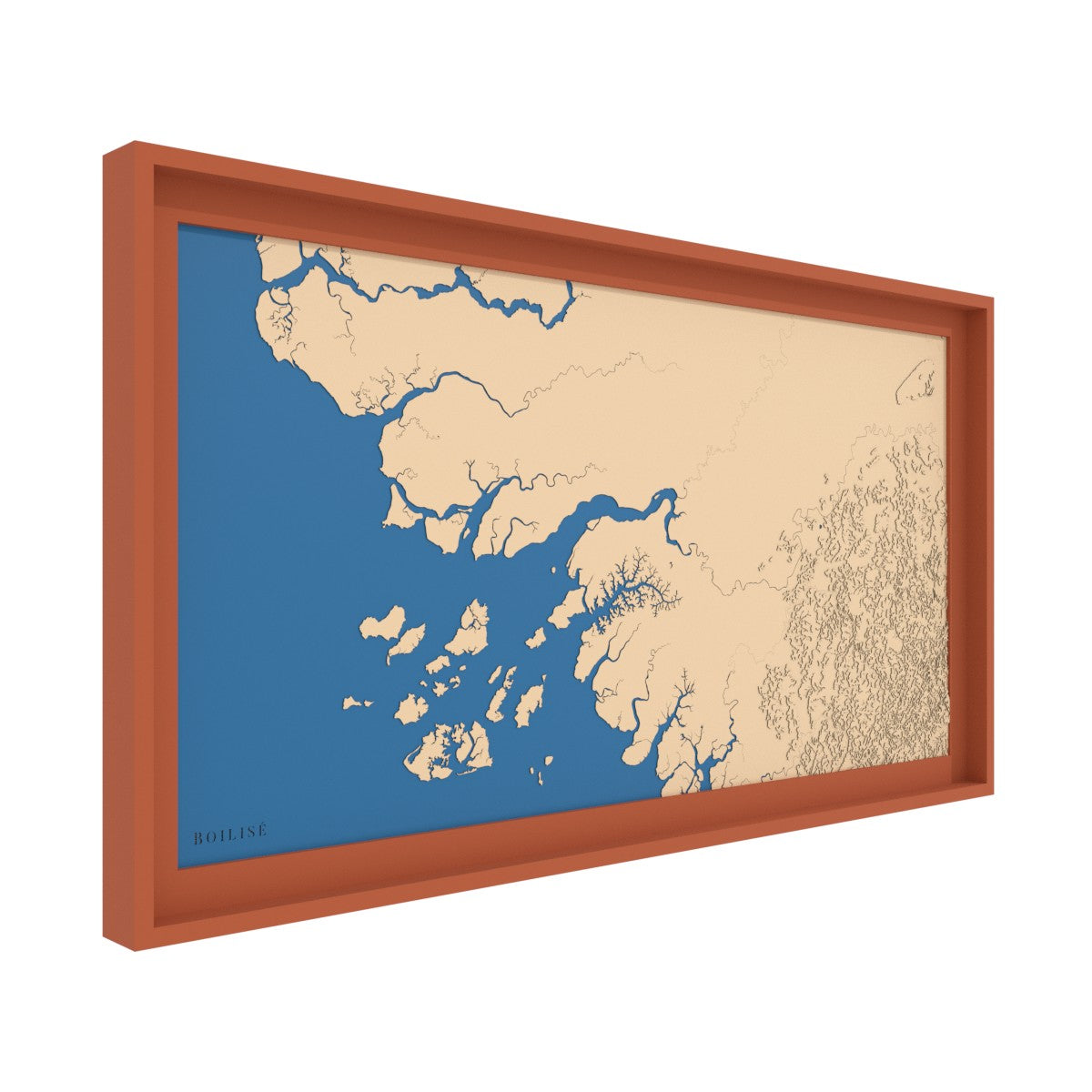 Carte de la Guinée-Bissau