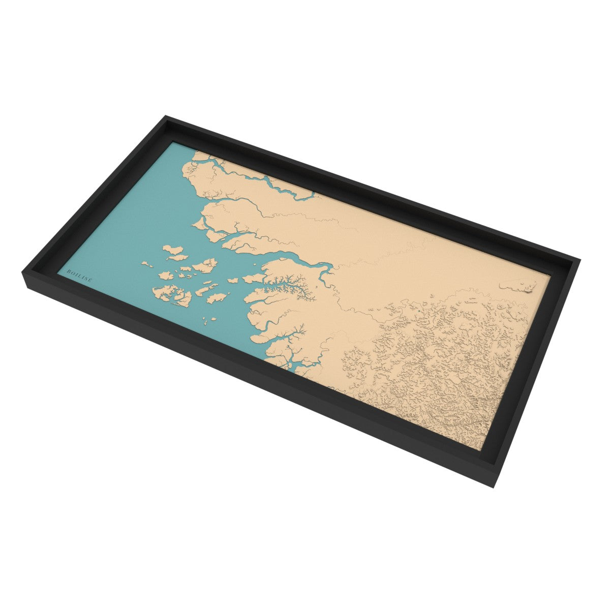Carte de la Guinée-Bissau