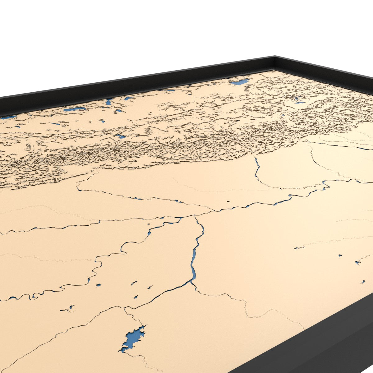 Carte du Népal et Bhoutan