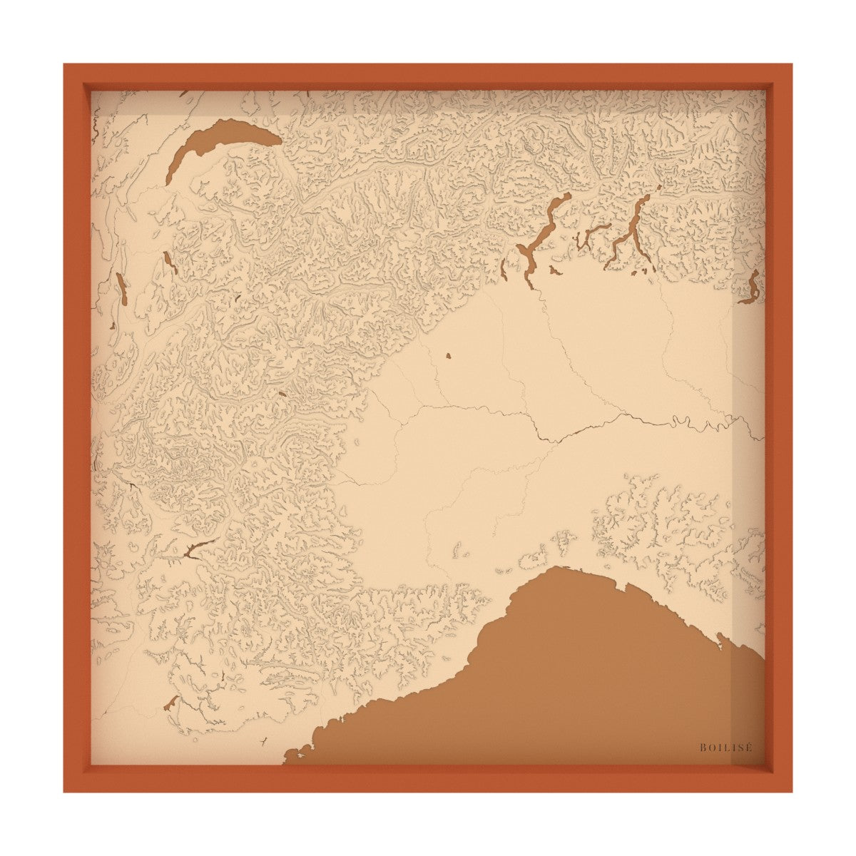 Carte des états de Savoie