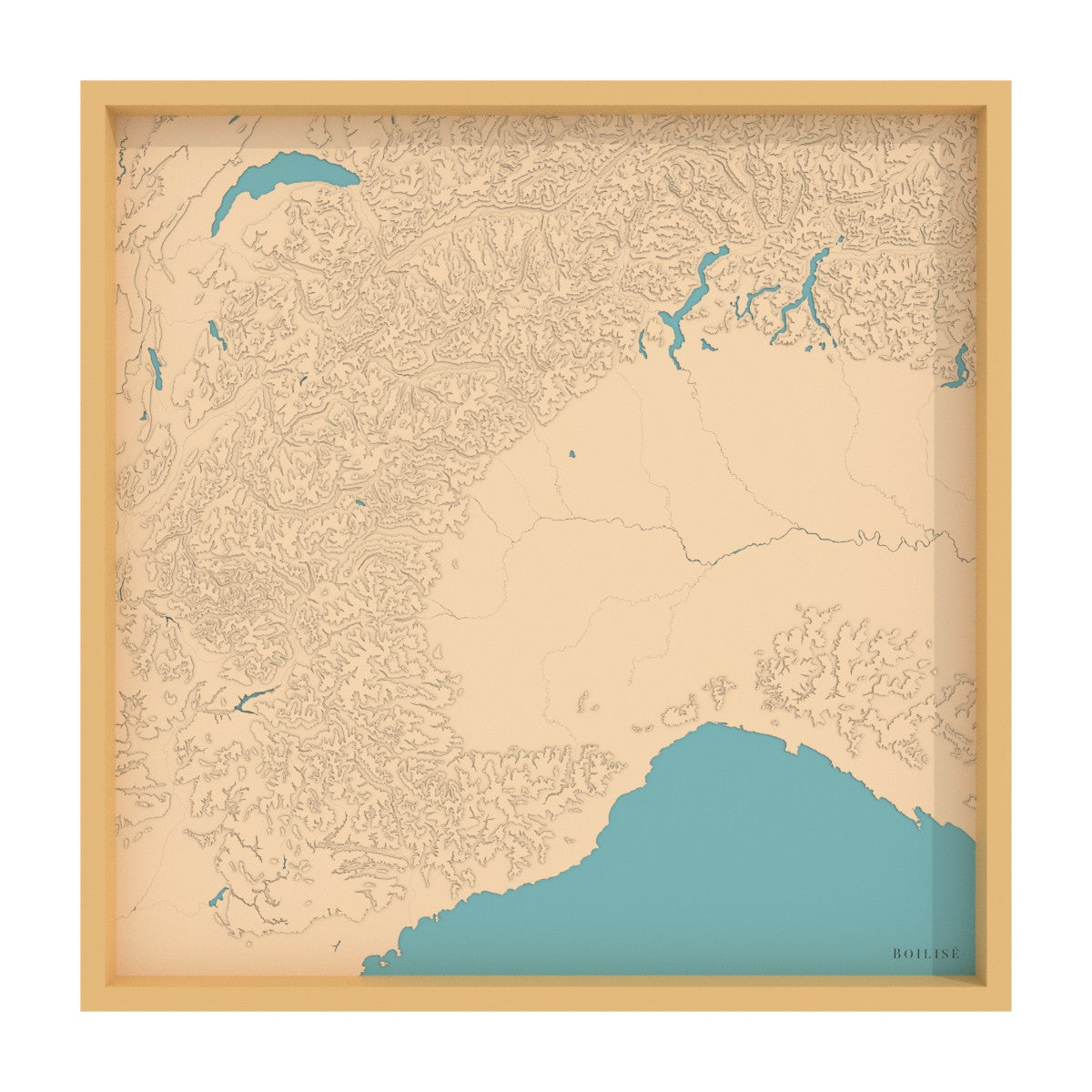 Carte des états de Savoie