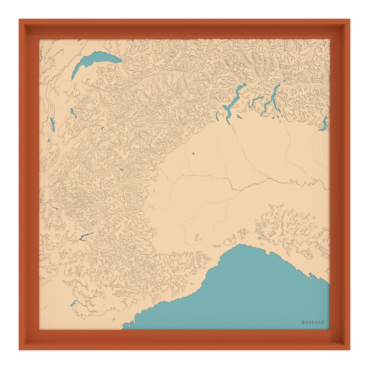 Carte des états de Savoie