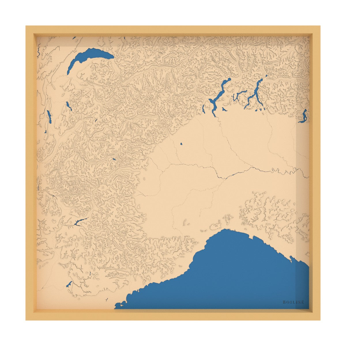 Carte des états de Savoie
