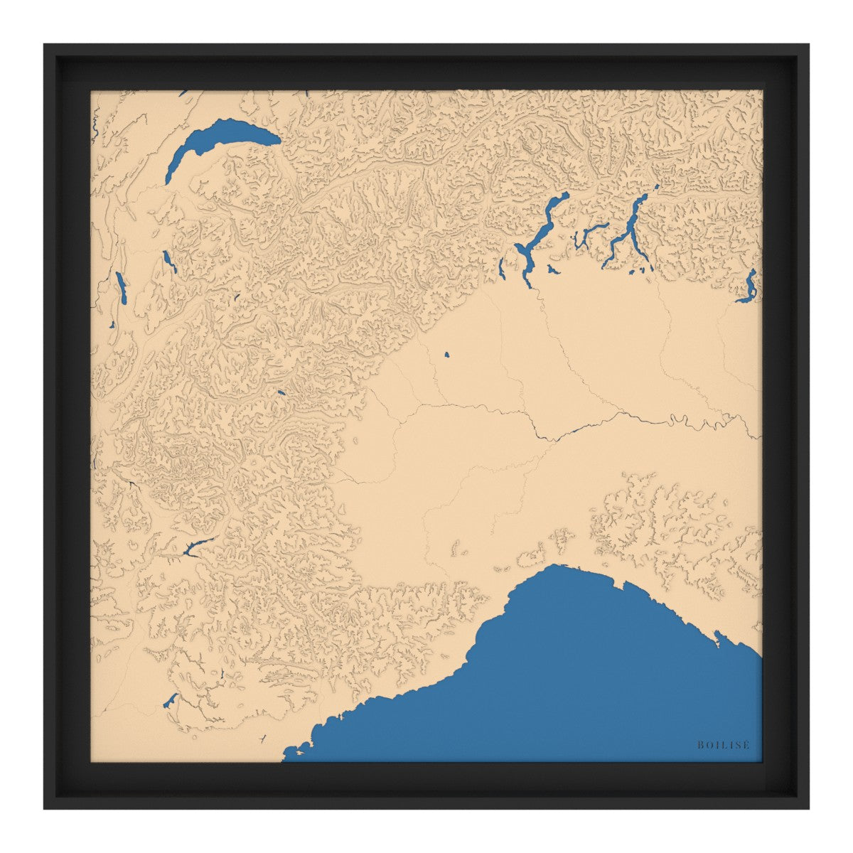 Carte des états de Savoie