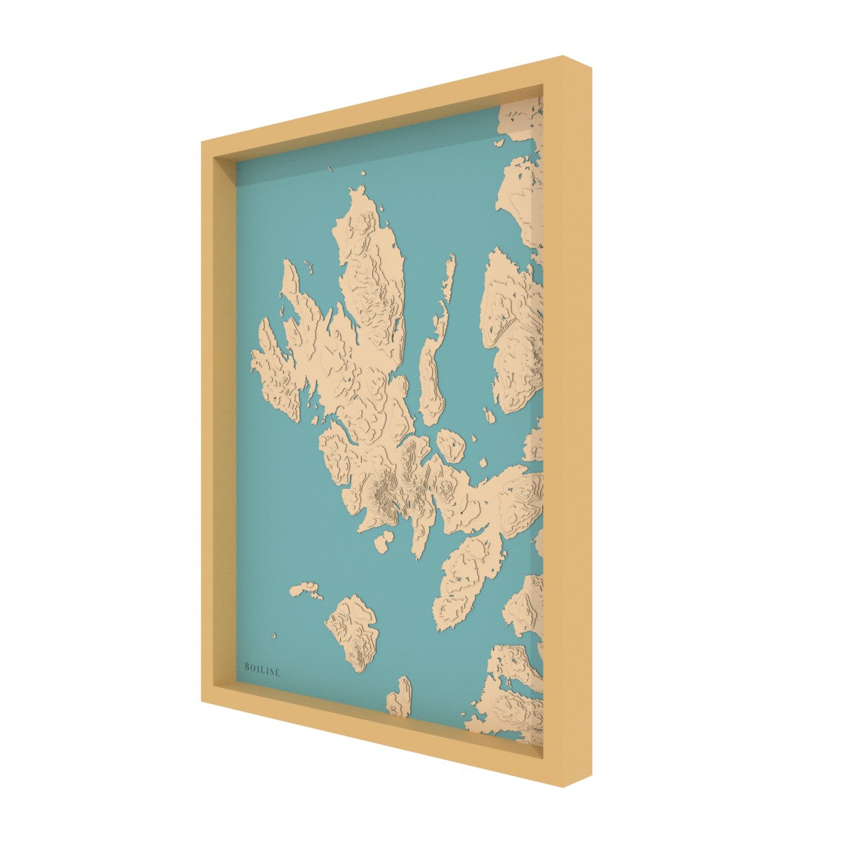Carte de l'île de Skye
