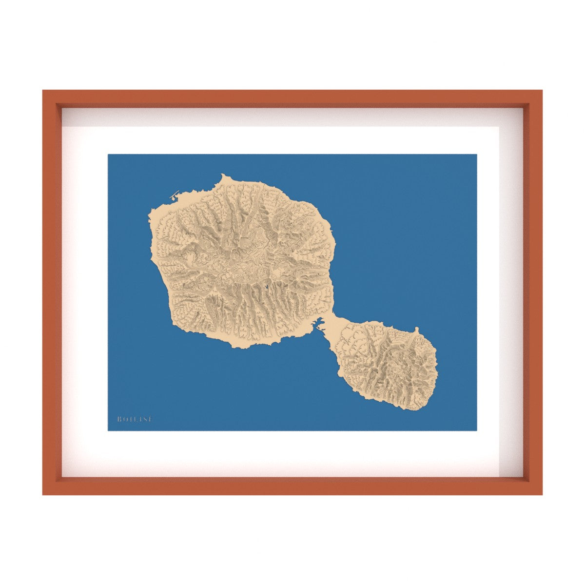 Carte de Tahiti
