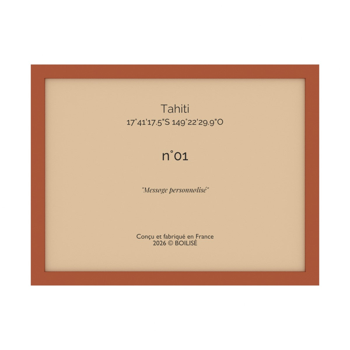 Carte de Tahiti