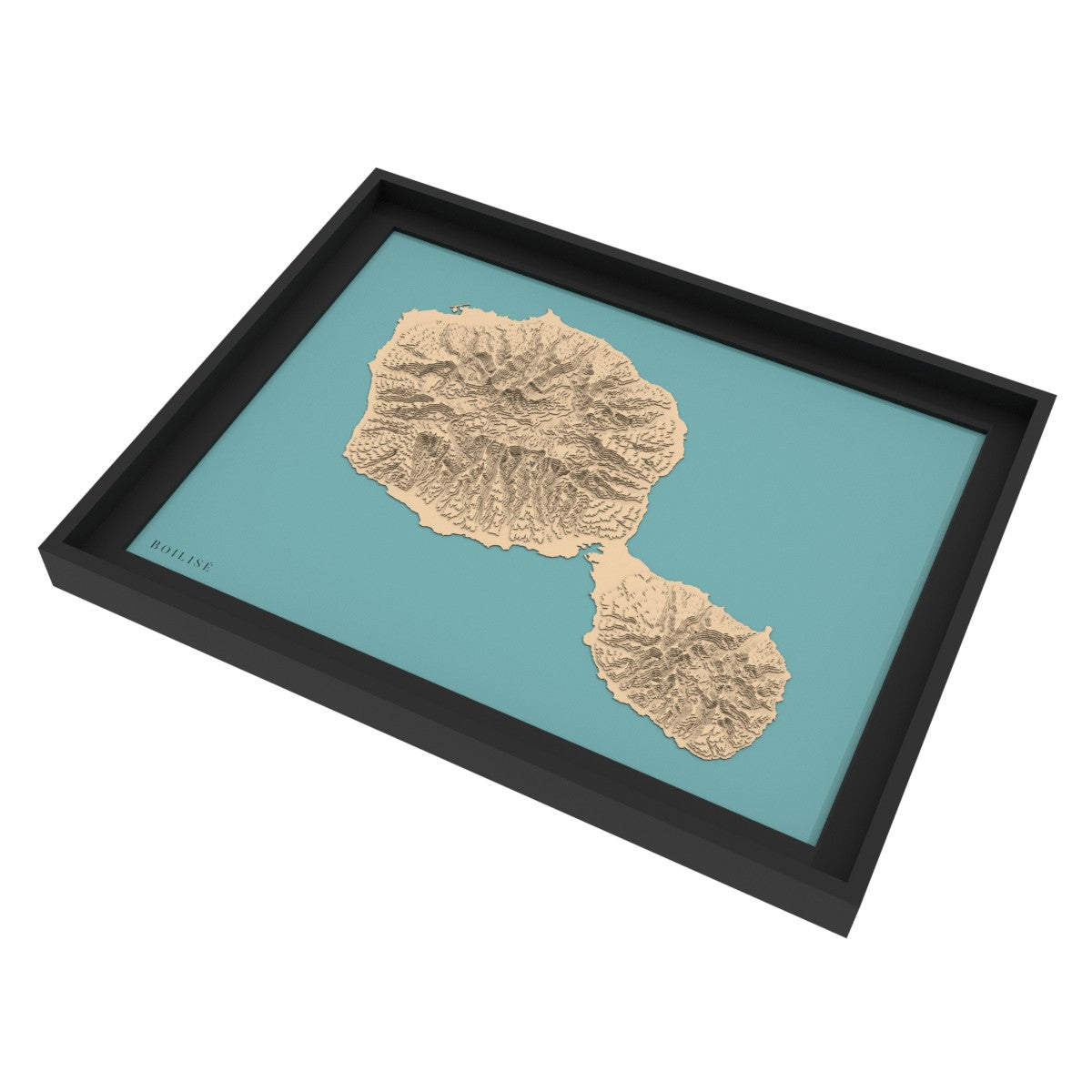 Carte de Tahiti