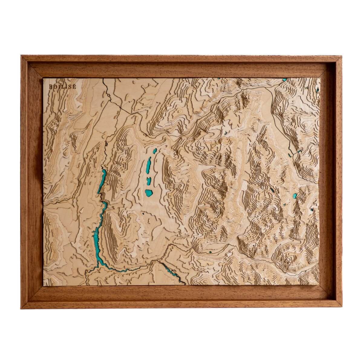 Le Massif du Taillefer dans un tableau pour une déco originale