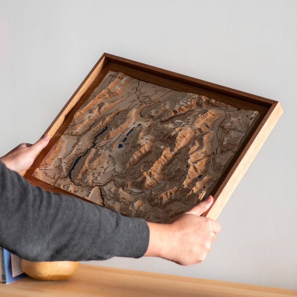 Le relief du massif du Taillefer dans votre déco