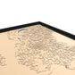 Carte des Alpes françaises