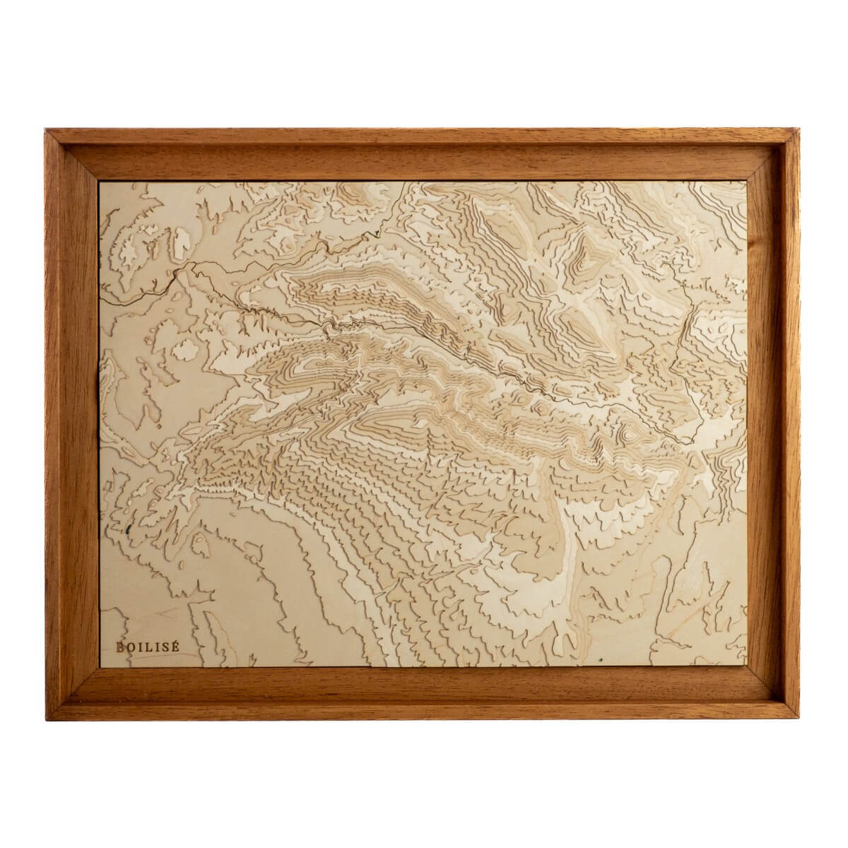 Carte du Mont Ventoux