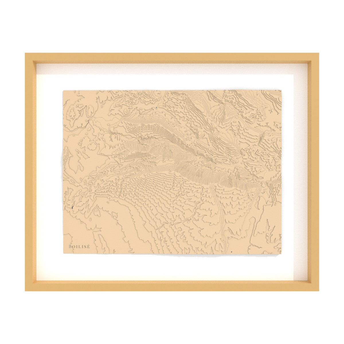 Carte du Mont Ventoux
