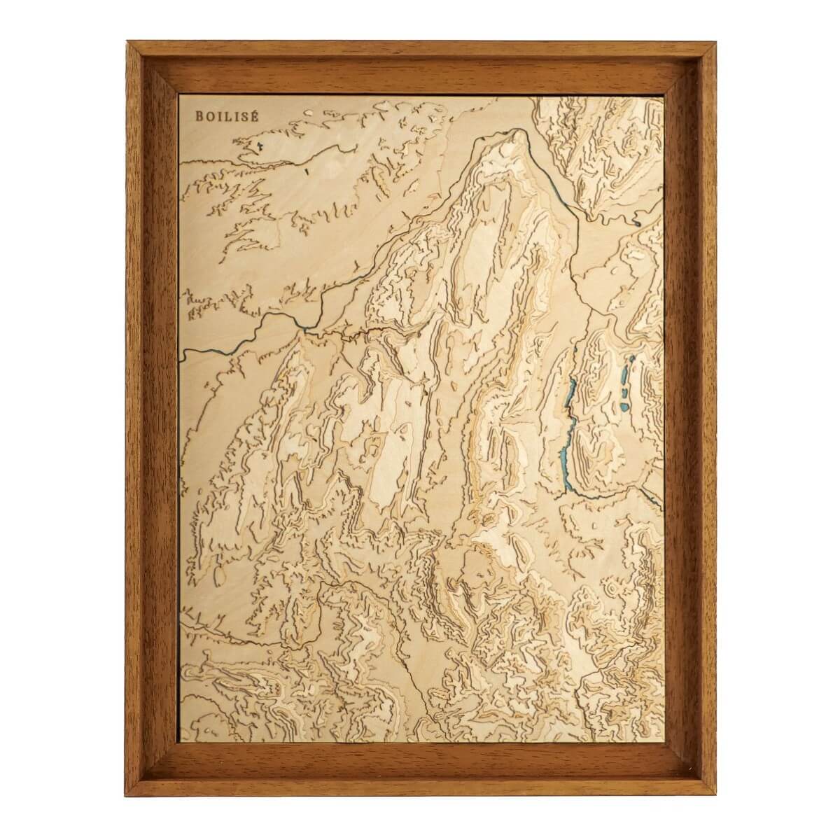 Carte du massif du Vercors