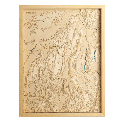 Carte du massif du Vercors