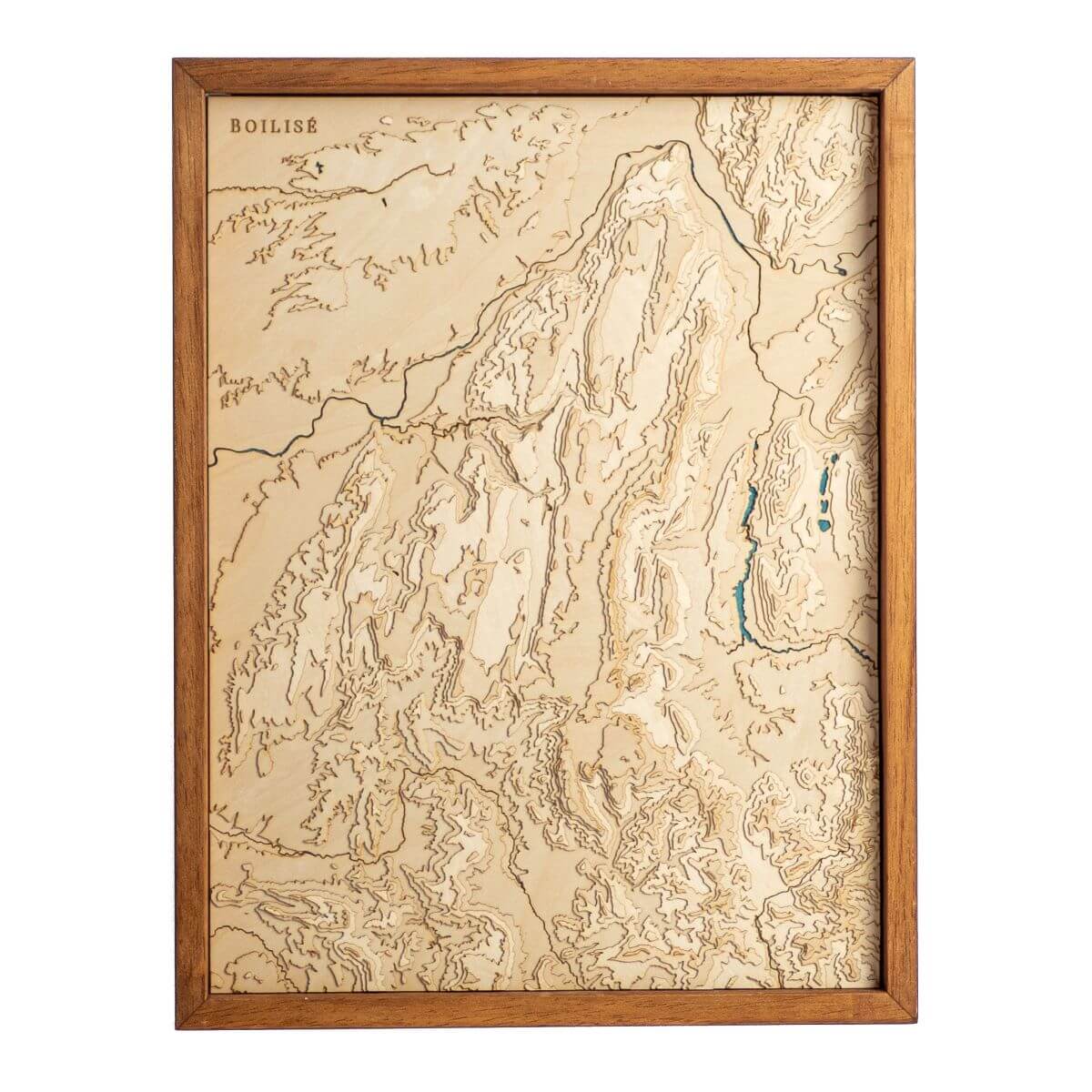 Carte du massif du Vercors