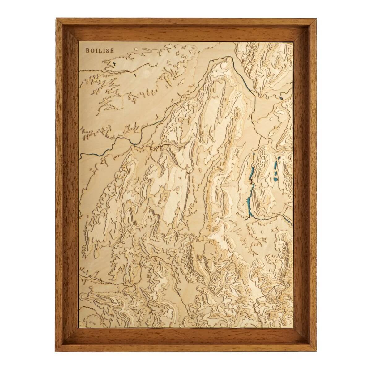 Carte du massif du Vercors
