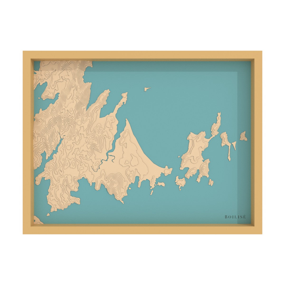 Carte de Whitehaven Beach (Australie)