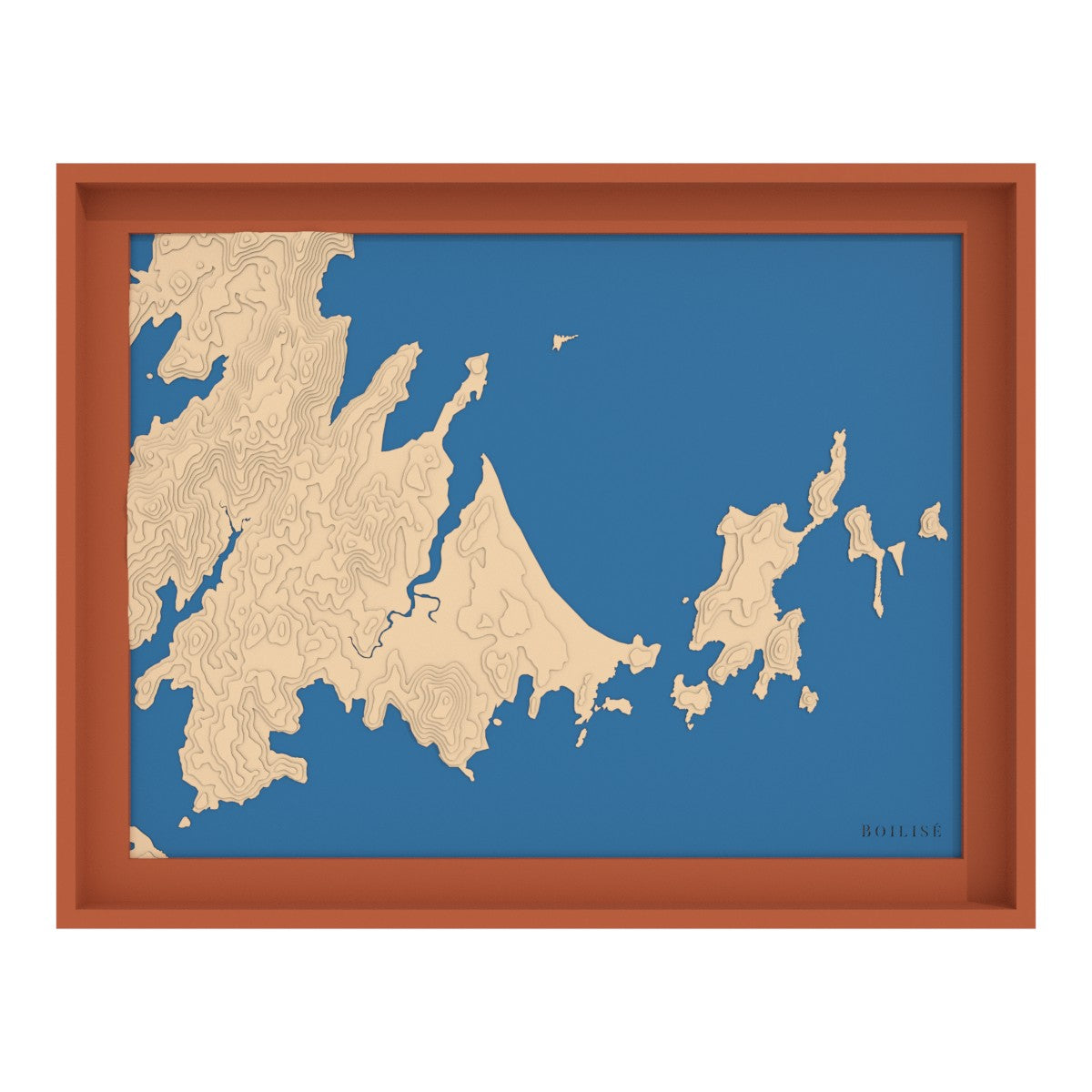 Carte de Whitehaven Beach (Australie)