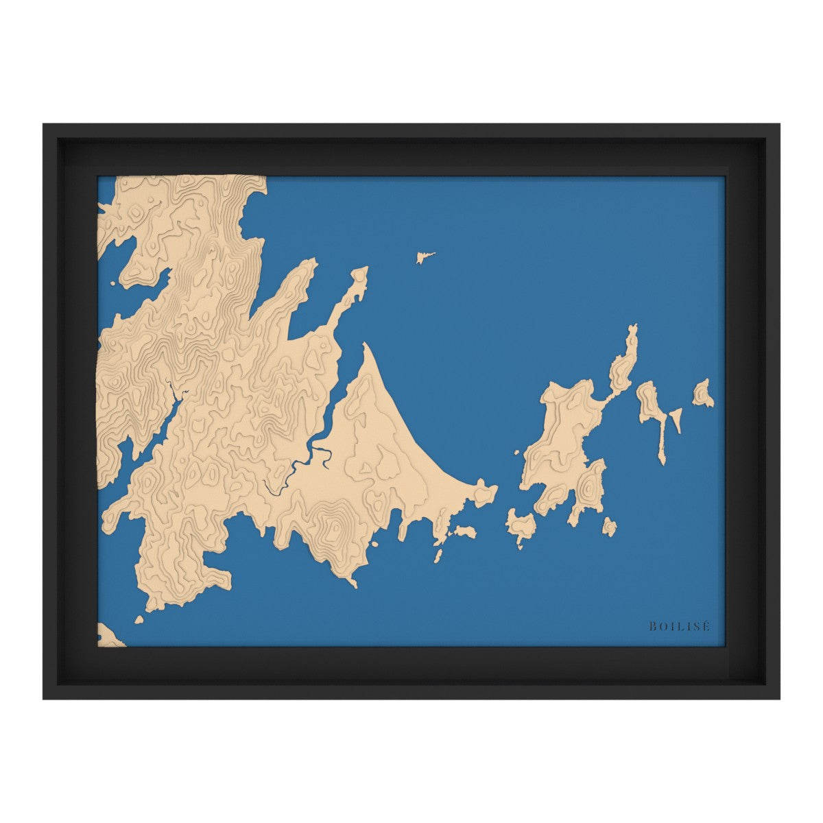 Carte de Whitehaven Beach (Australie)