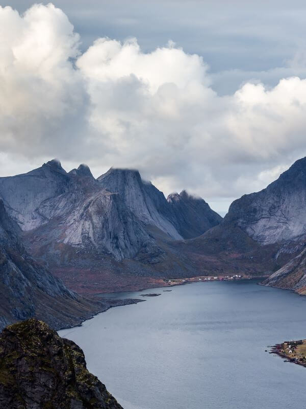 Le relief des fjords norvégiens