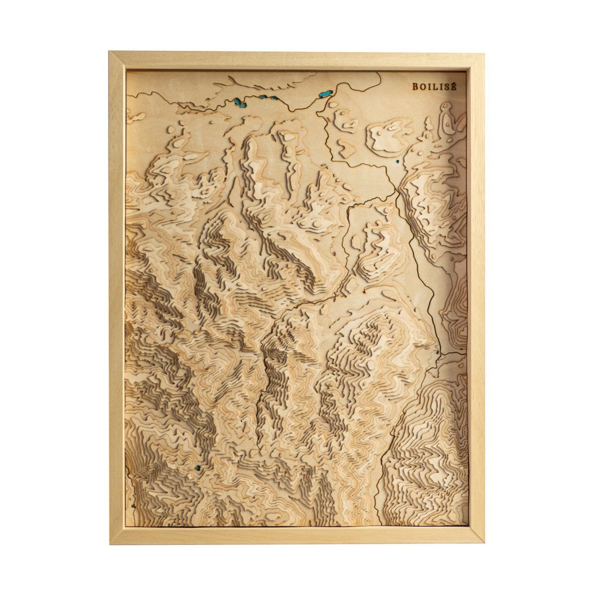 Carte de la vallée de la Barousse (Hautes-Pyrénées)