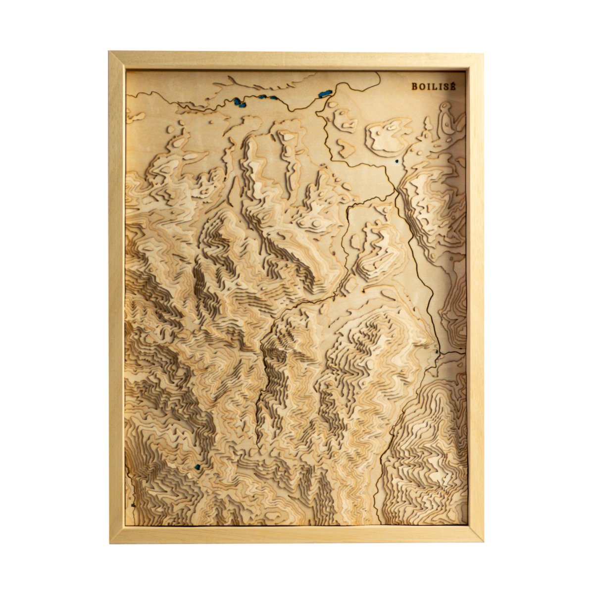 Carte de la vallée de la Barousse (Hautes-Pyrénées)