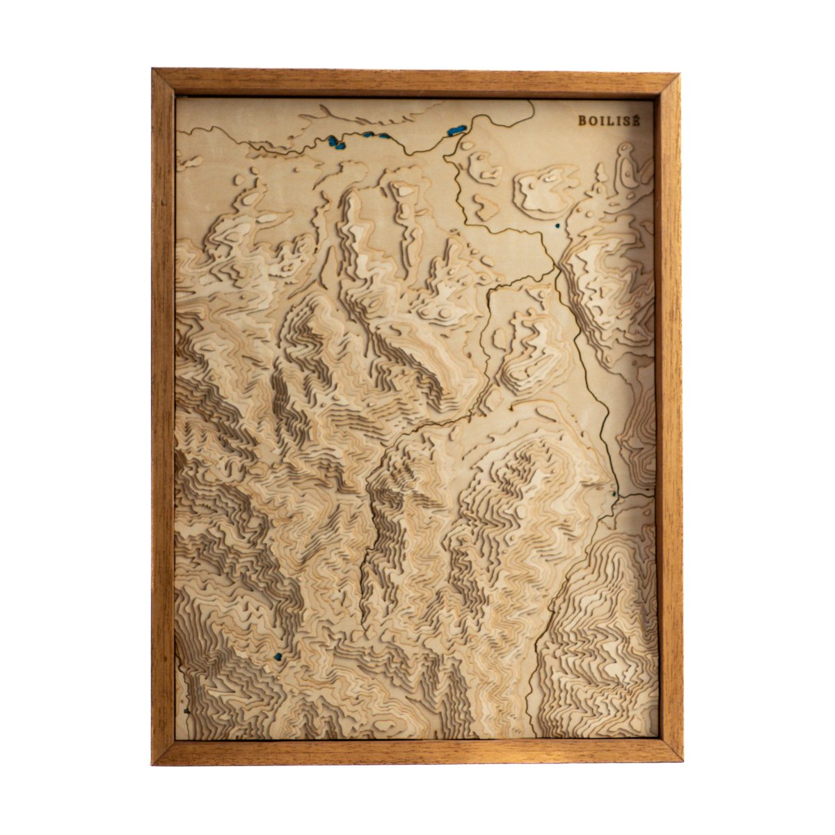 Carte de la vallée de la Barousse (Hautes-Pyrénées)