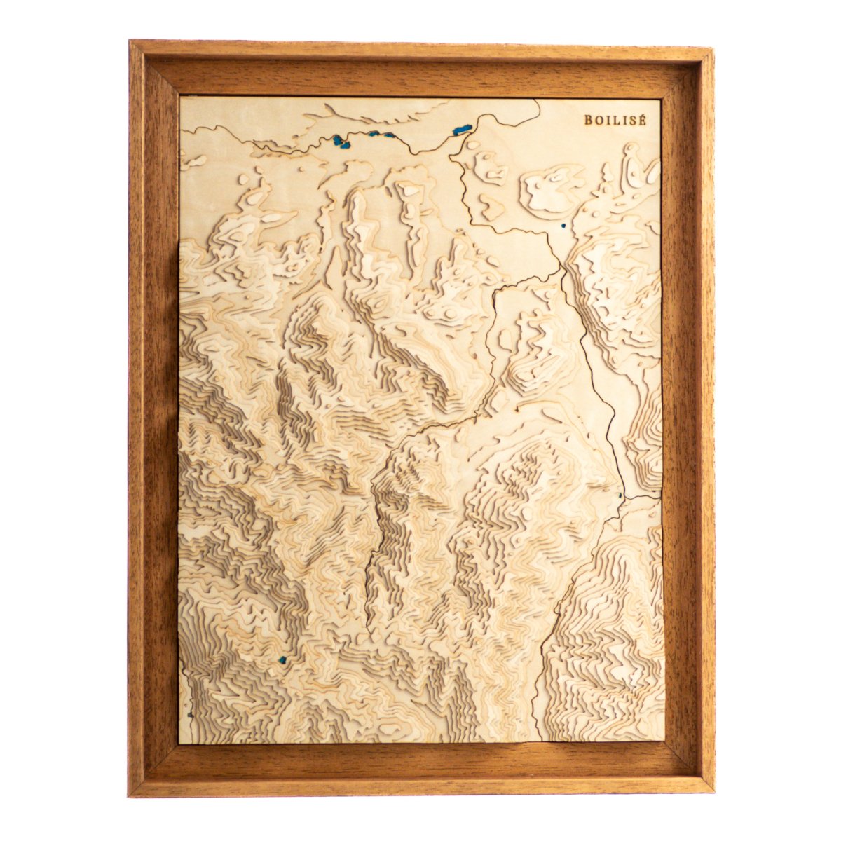 Carte de la vallée de la Barousse (Hautes-Pyrénées)