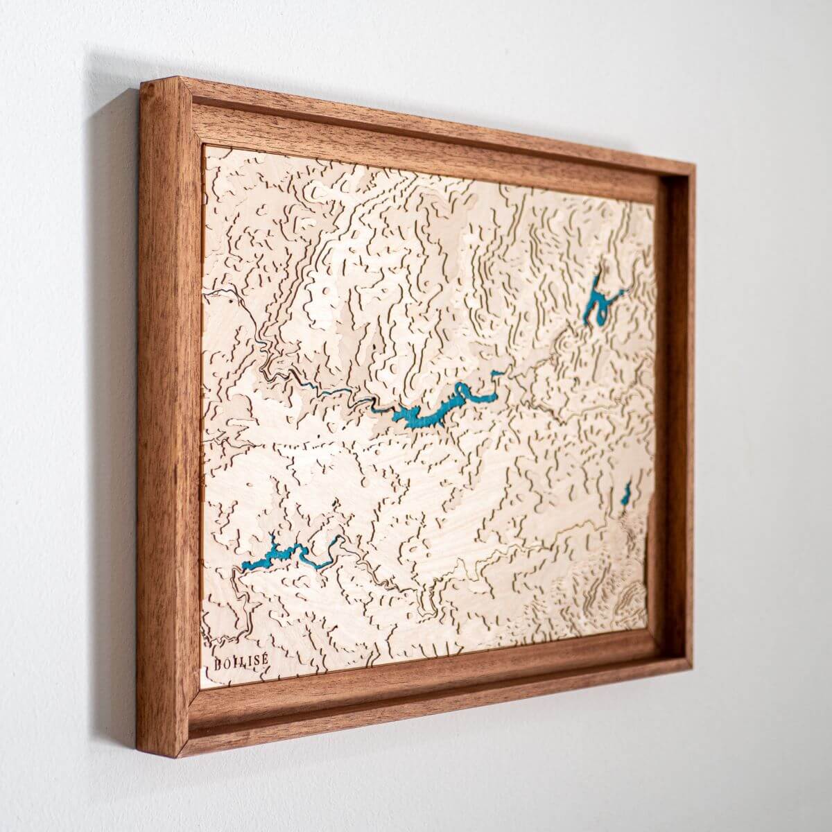 Tableau des lacs du Haut-Languedoc