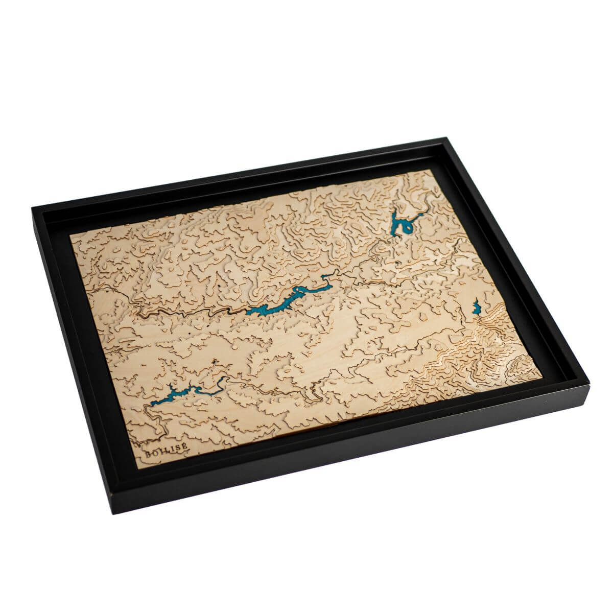 Le relief du Haut-Languedoc et ses lacs