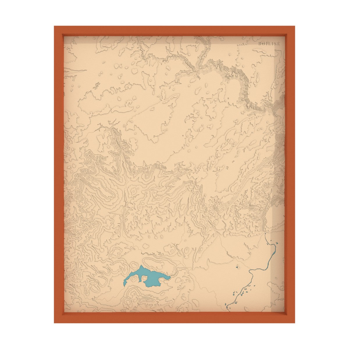 Carte du Larzac Méridional