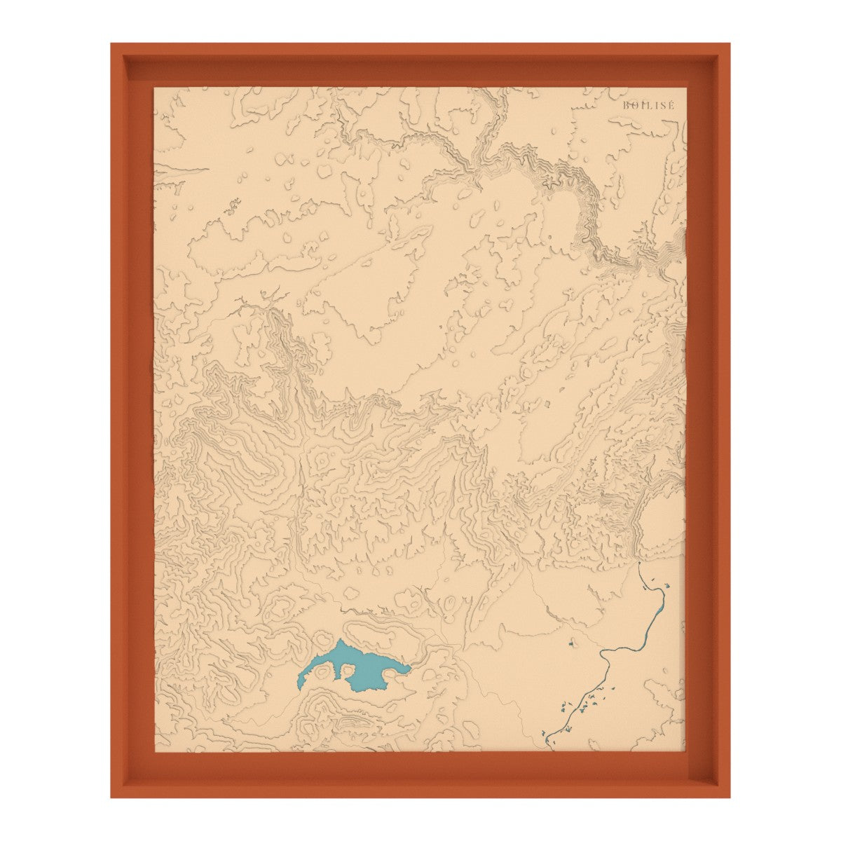 Carte du Larzac Méridional