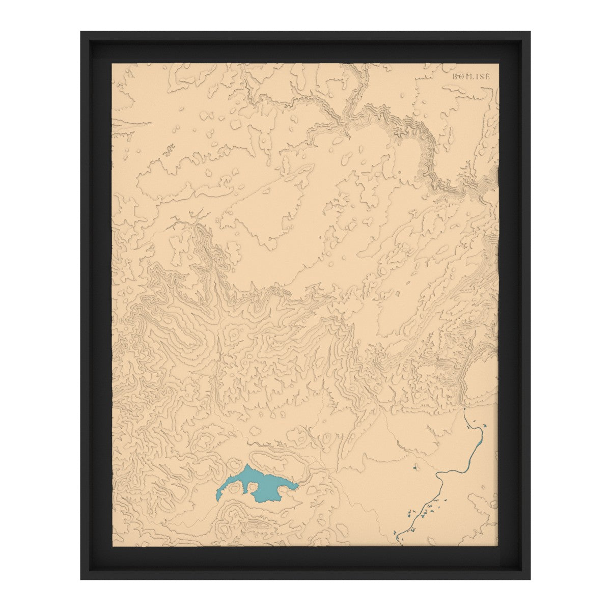 Carte du Larzac Méridional
