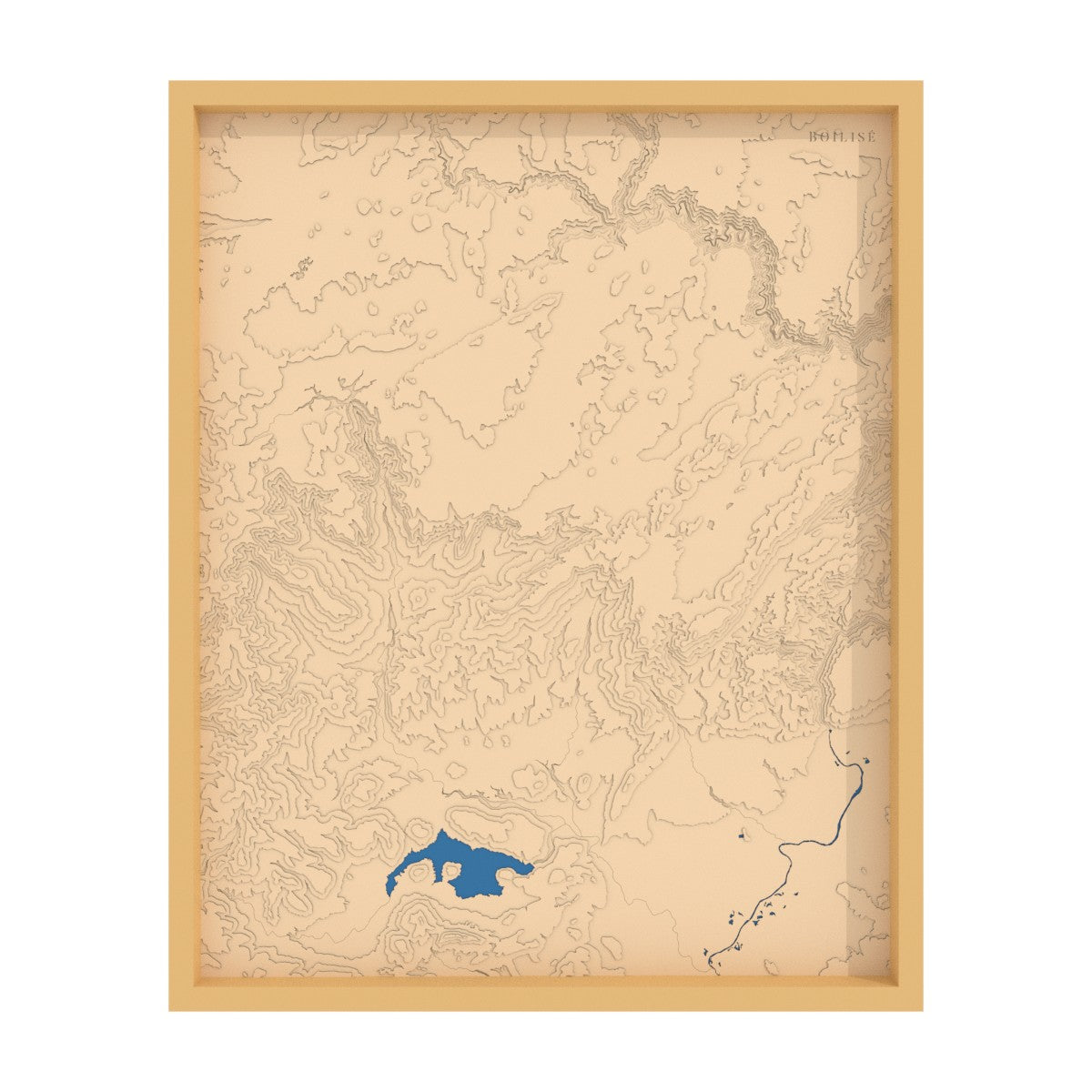 Carte du Larzac Méridional