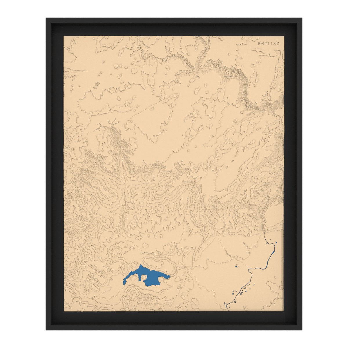 Carte du Larzac Méridional