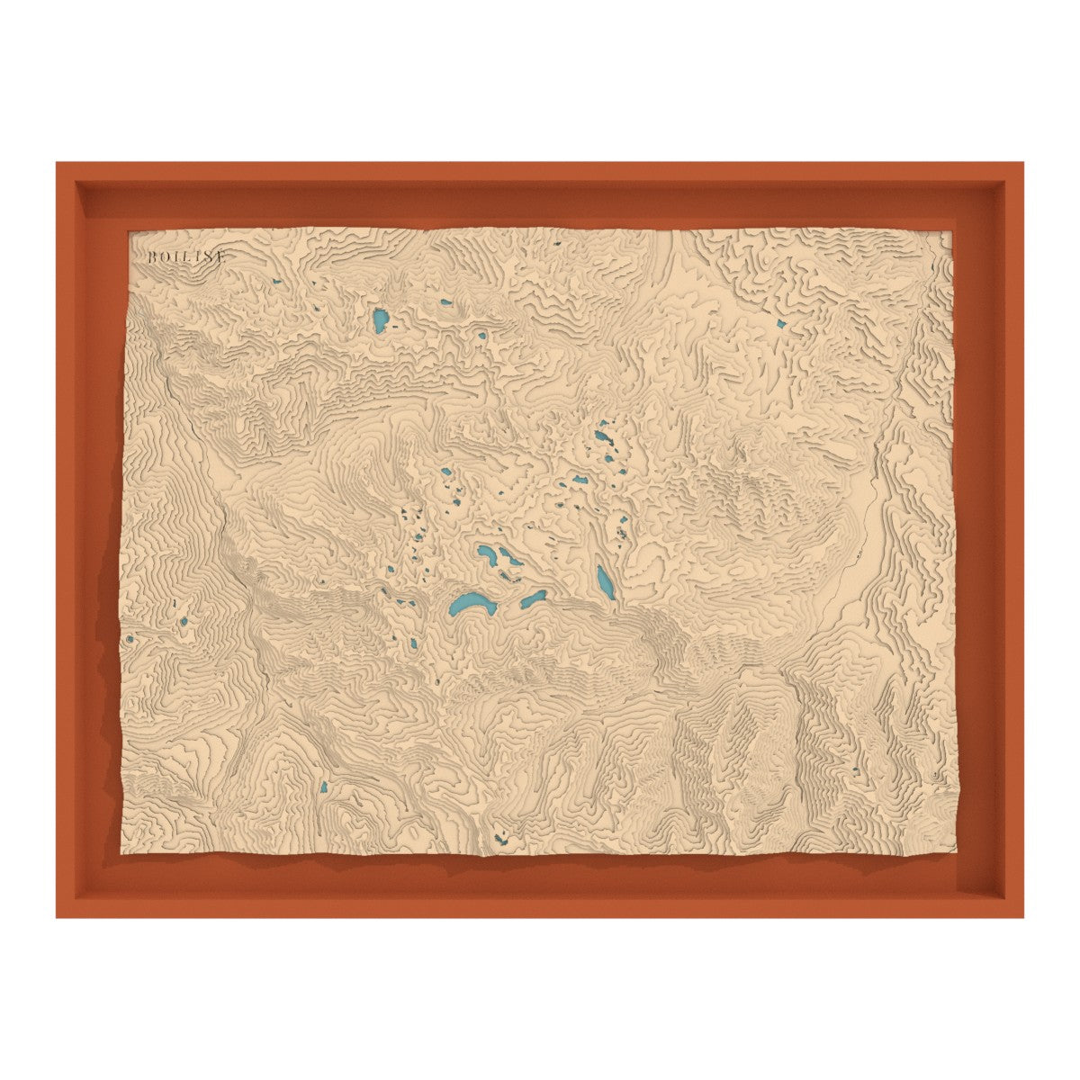Carte du massif de Néouvielle