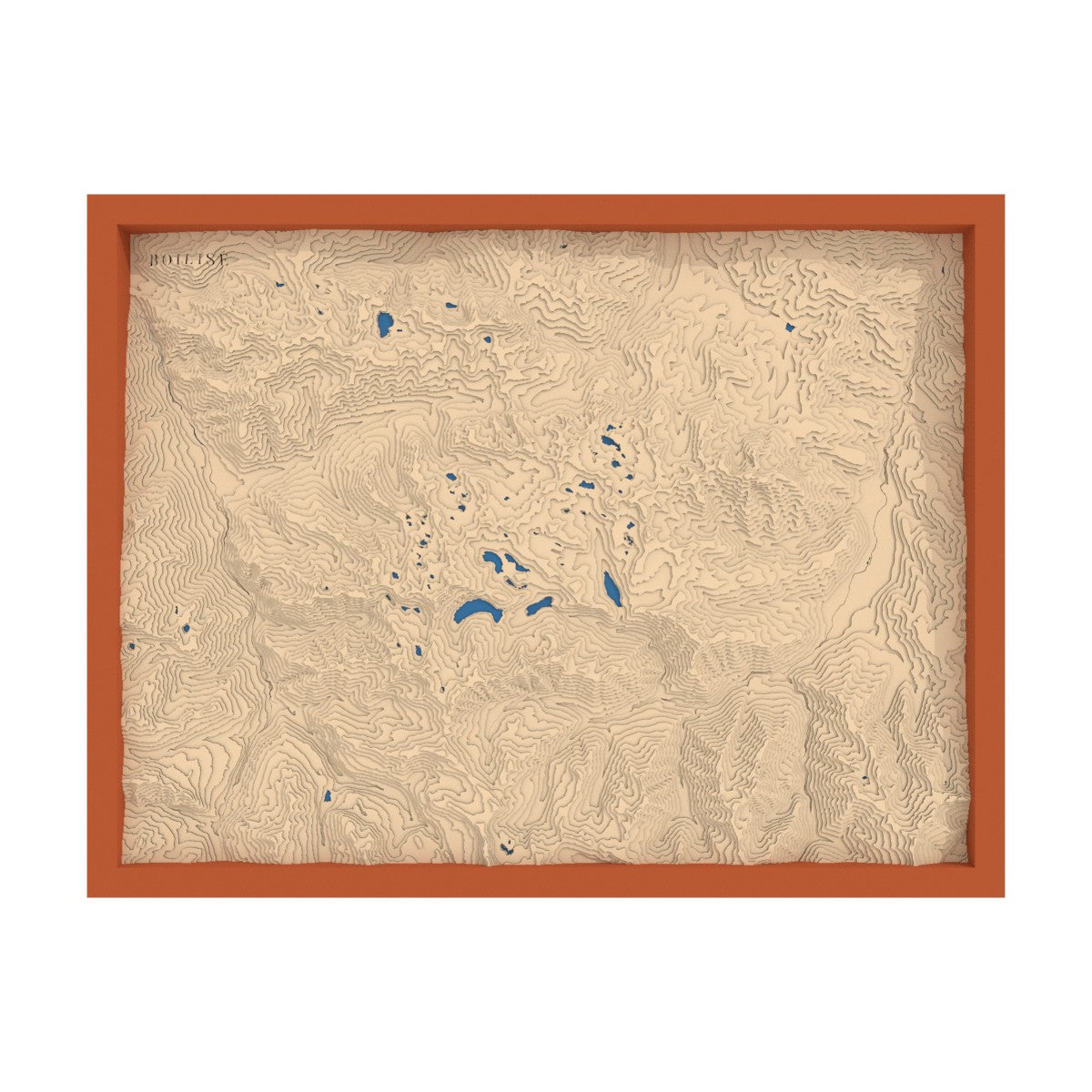 Carte du massif de Néouvielle