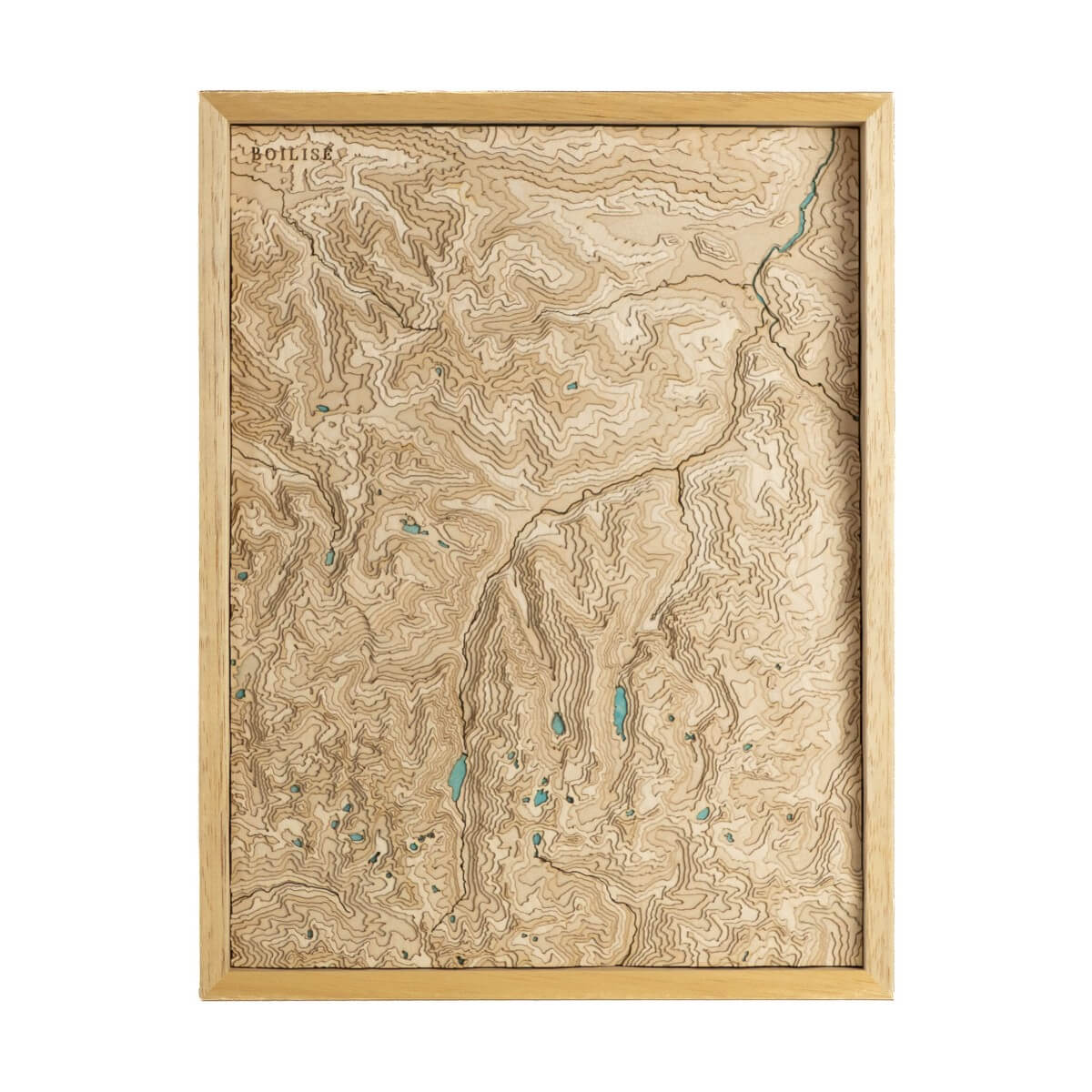 Carte topographique de la vallée de Vicdessos